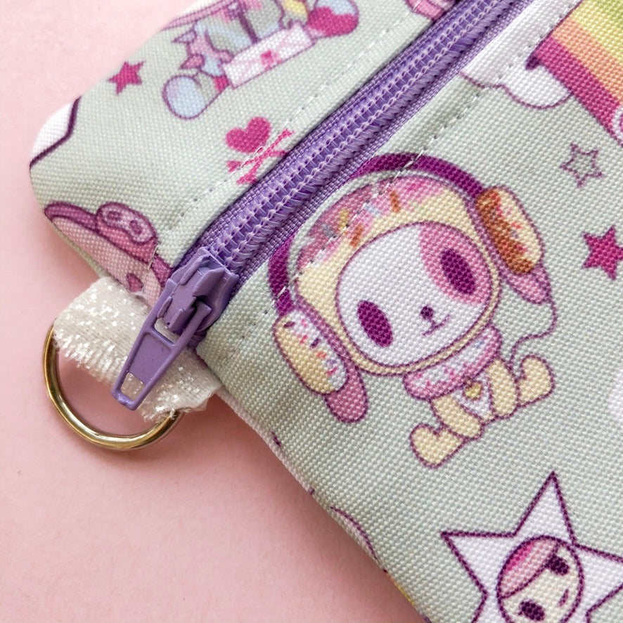 Gamer Girl Flat Lay Pouch