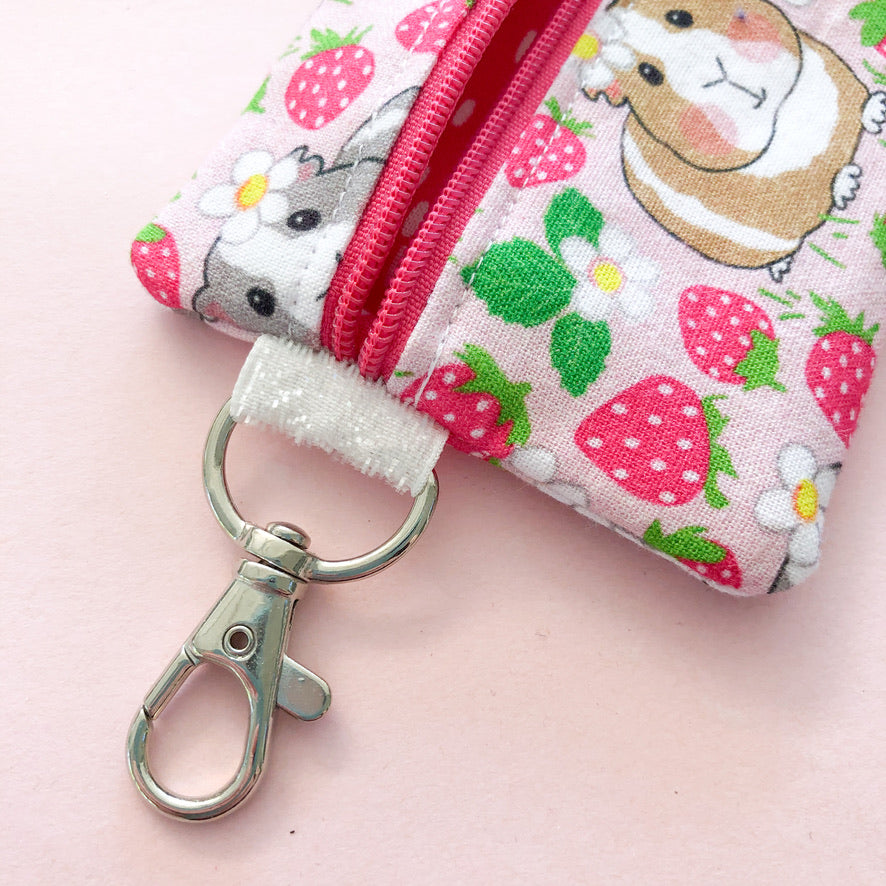 Berry Guinea Pigs Mini Pouch