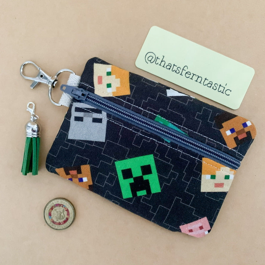 Minecraft Mini Pouch – Thats Ferntastic