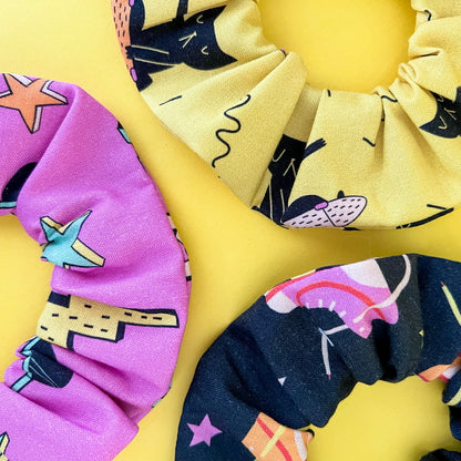 90s Scrunchie Set - Warm Tones