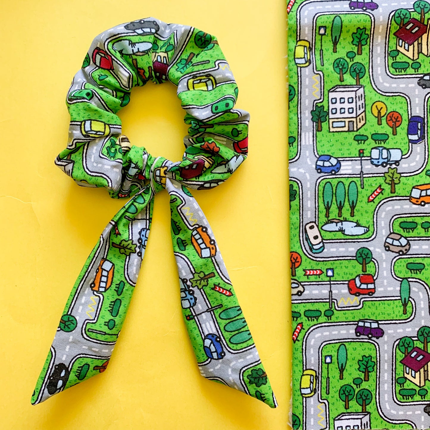 Road Map Play Mat Scrunchies