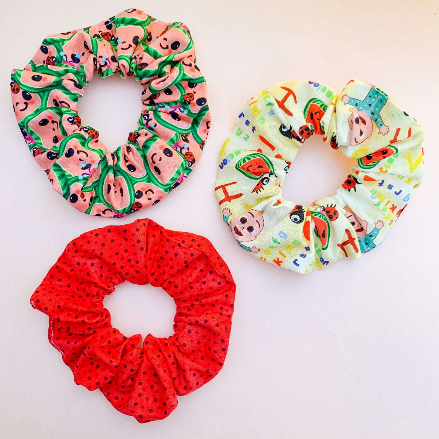 Cocomelon Scrunchie Set