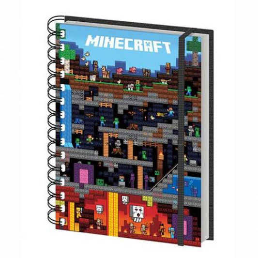 Minecraft Spiral Notebook