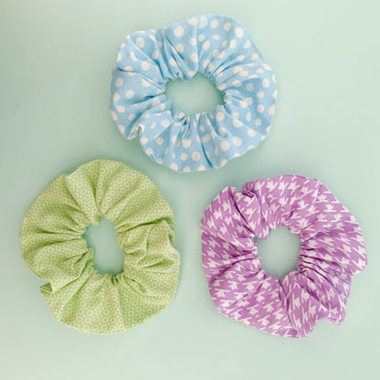 Pastel Basics Scrunchie Set