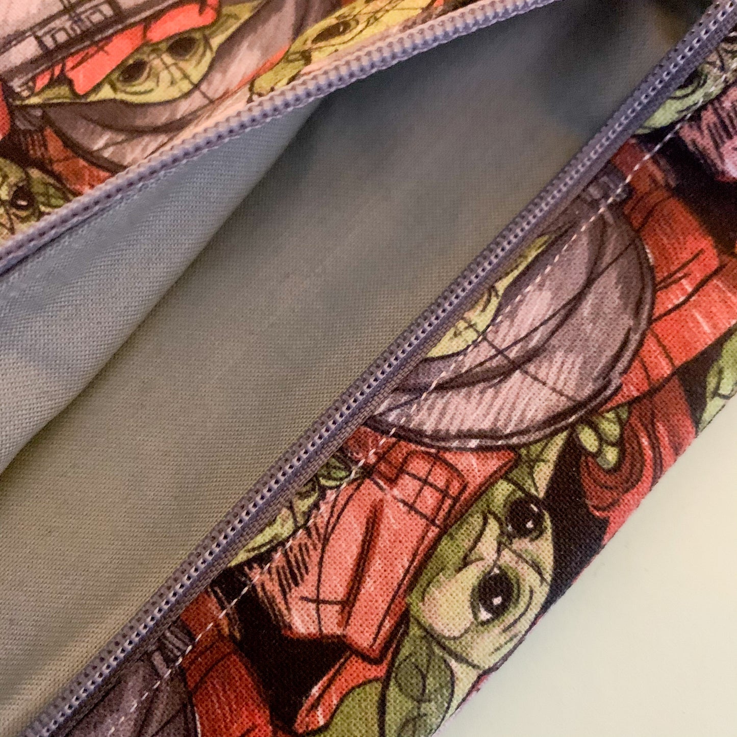 Grogu Baby Yoda Flat Lay Pouch