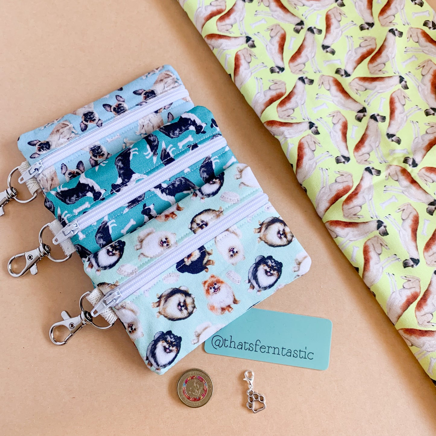 Dog Breed Mini Pouches