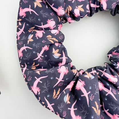 Axolotl Scrunchies