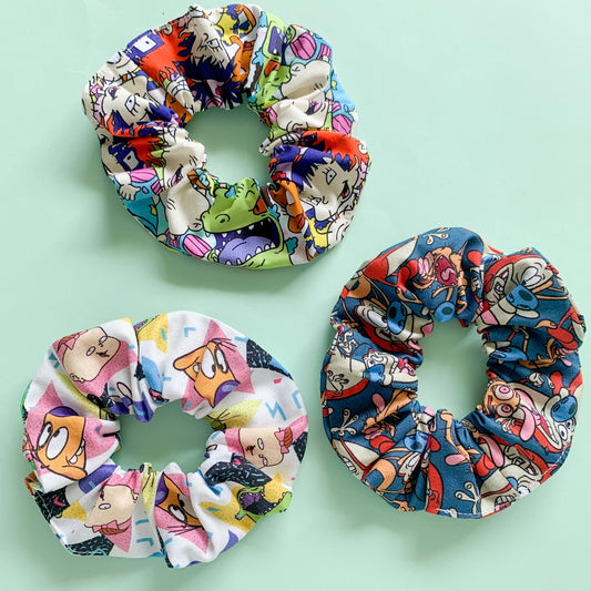 Retro Nickelodeon Scrunchie Set