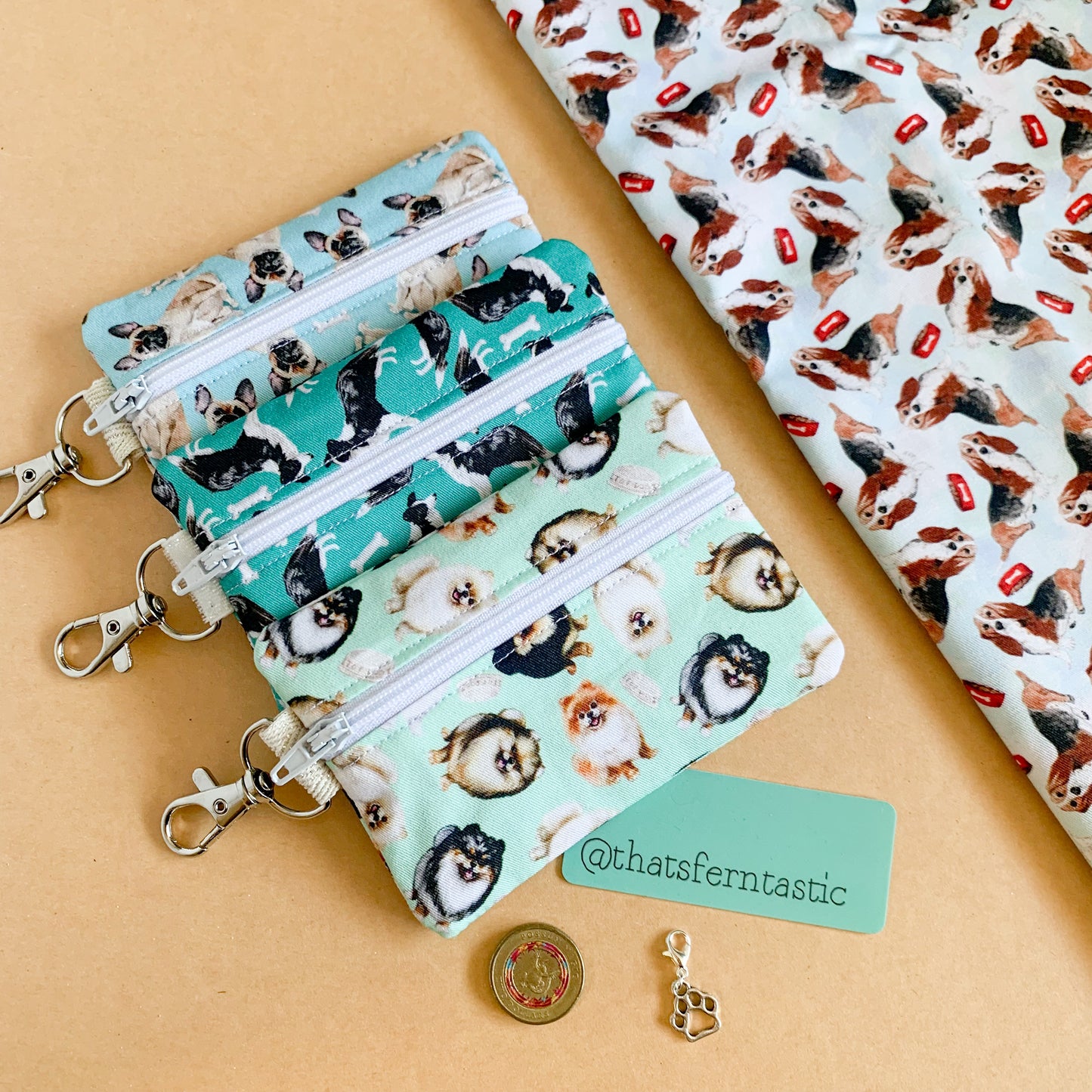 Dog Breed Mini Pouches