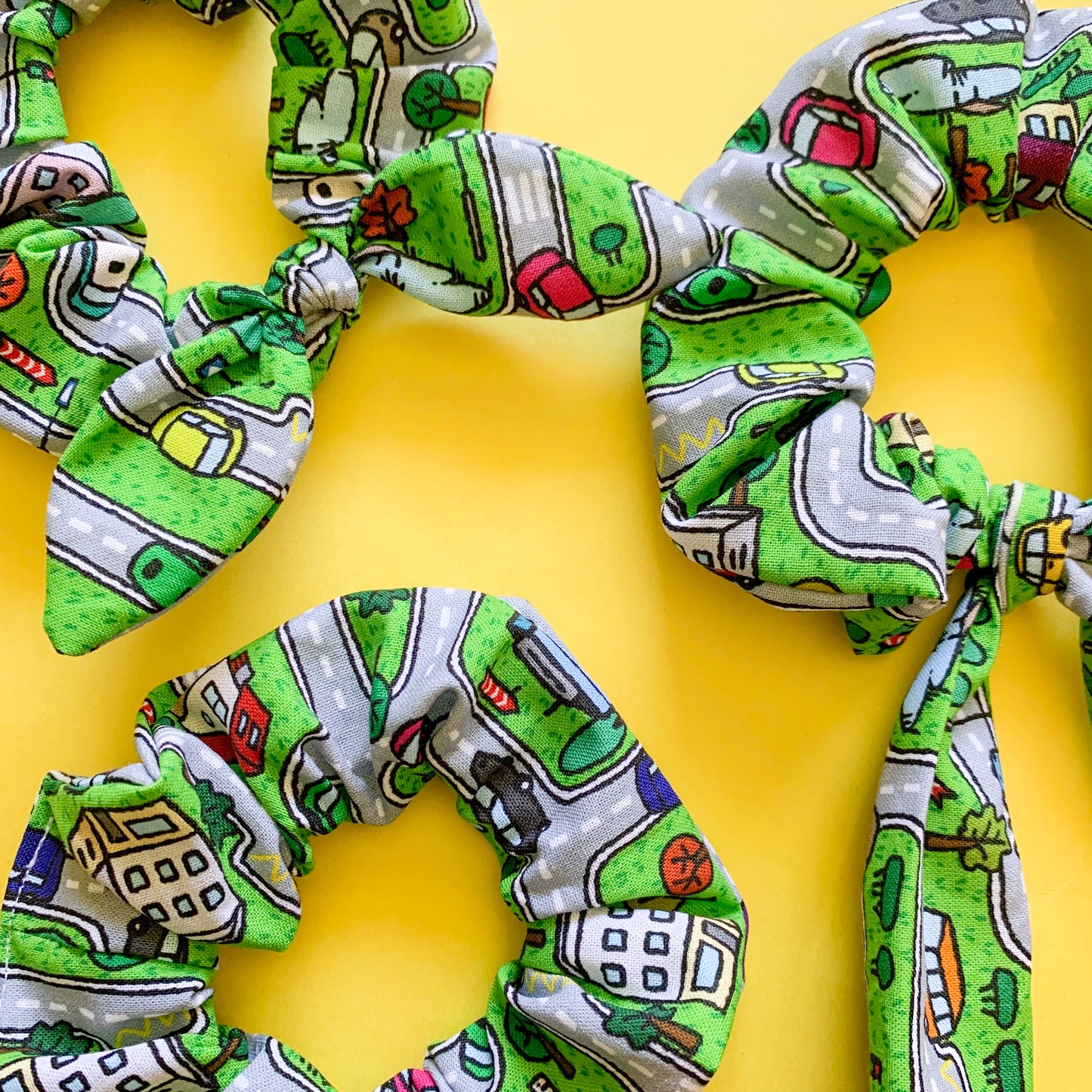 Road Map Play Mat Scrunchies