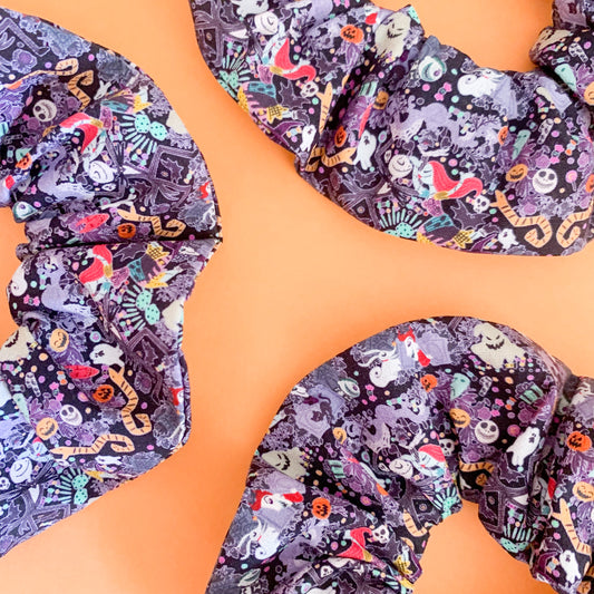 Nightmare Before Christmas Scrunchie