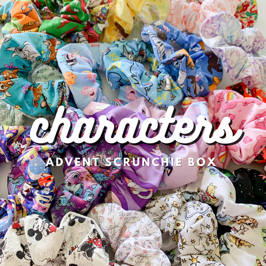 Character Theme Scrunchie Advent Box