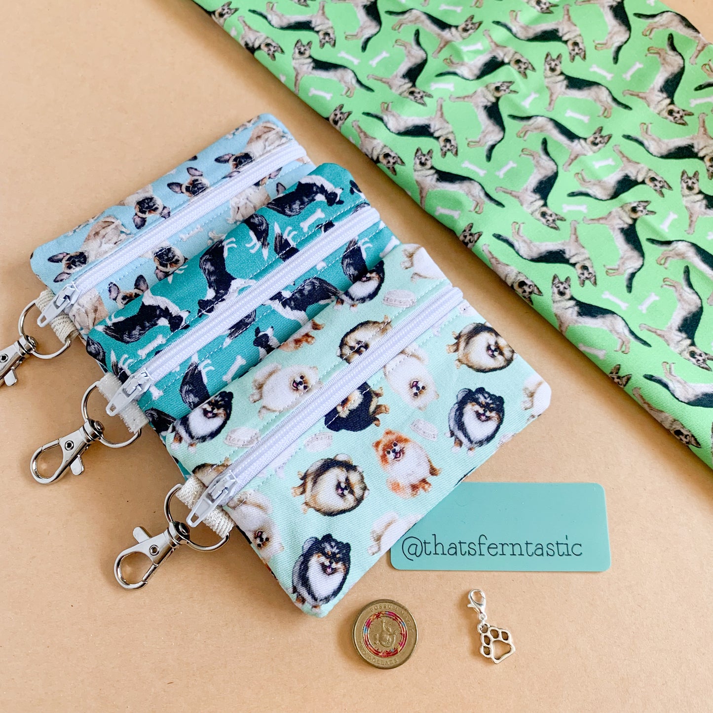 Dog Breed Mini Pouches