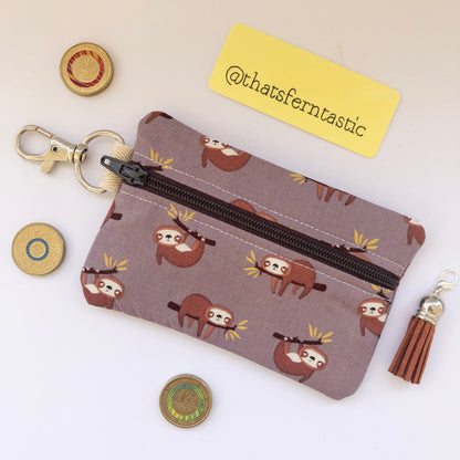 Sloth Mini Pouch