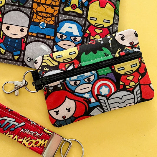 Chibi Avengers Mini Pouch