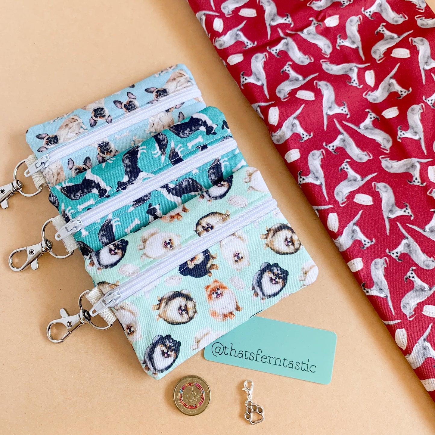 Dog Breed Mini Pouches