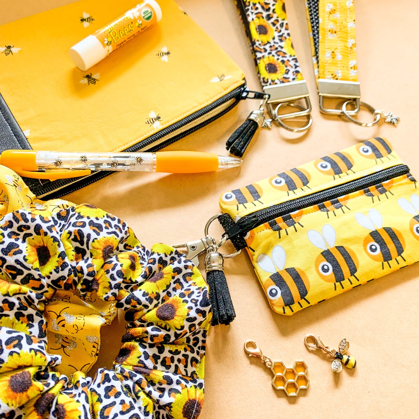 Bumble Bees Mini Pouch