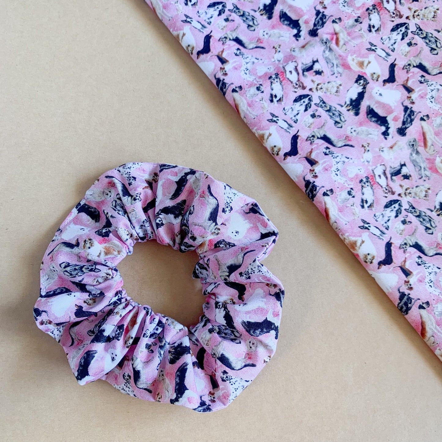 Dog Breeds Scrunchies