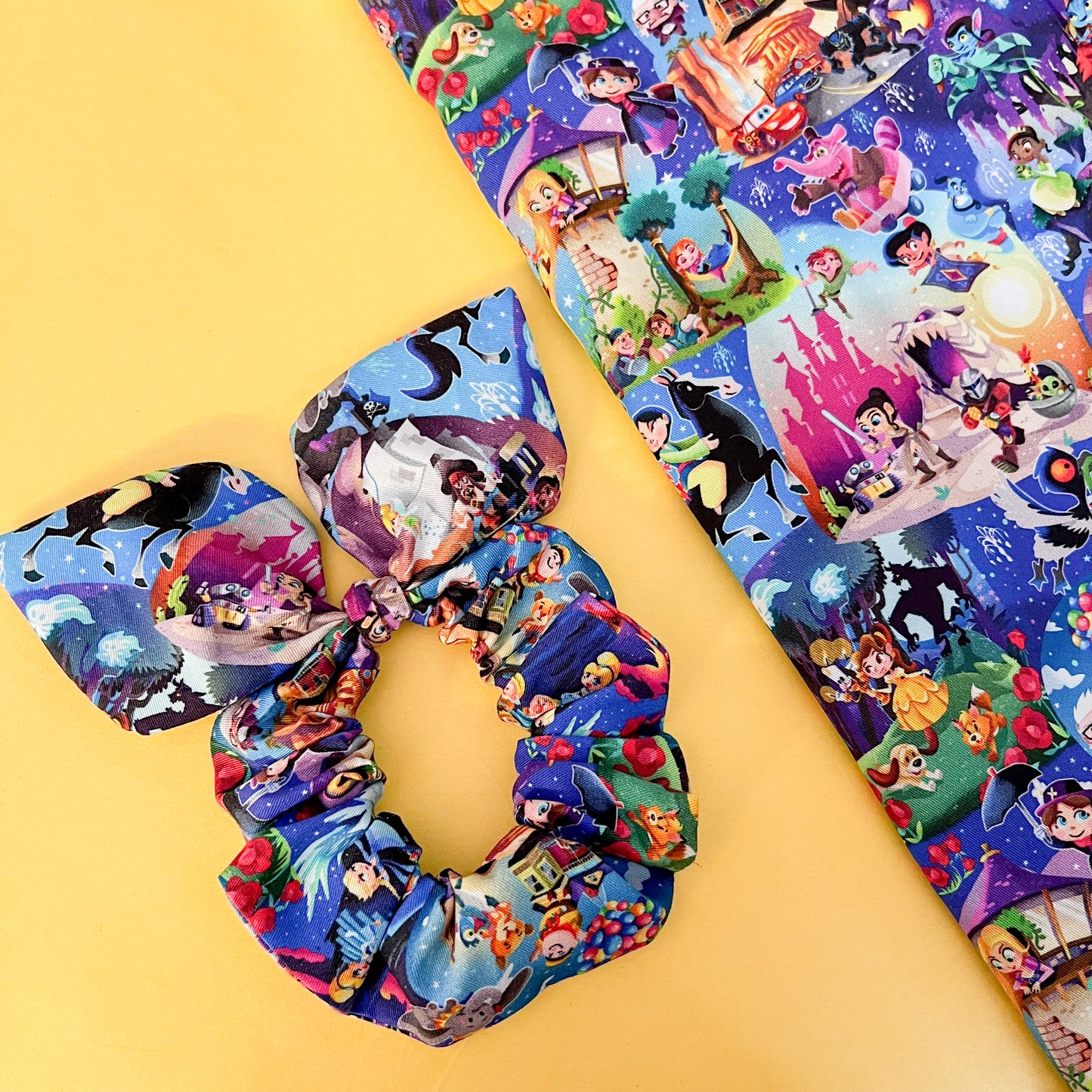 Disney Mash Up Scrunchies