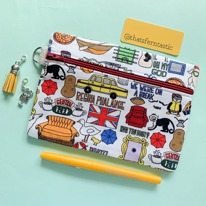 Friends Flat Lay Pouch