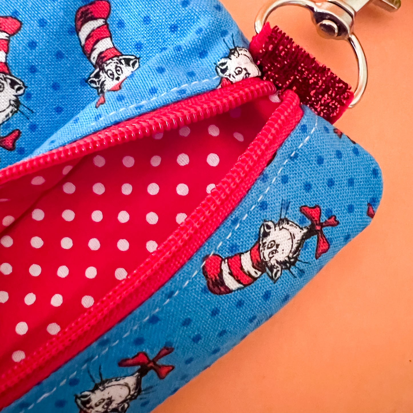 Cat In The Hat Mini Pouch