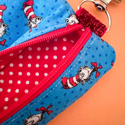 Cat In The Hat Mini Pouch