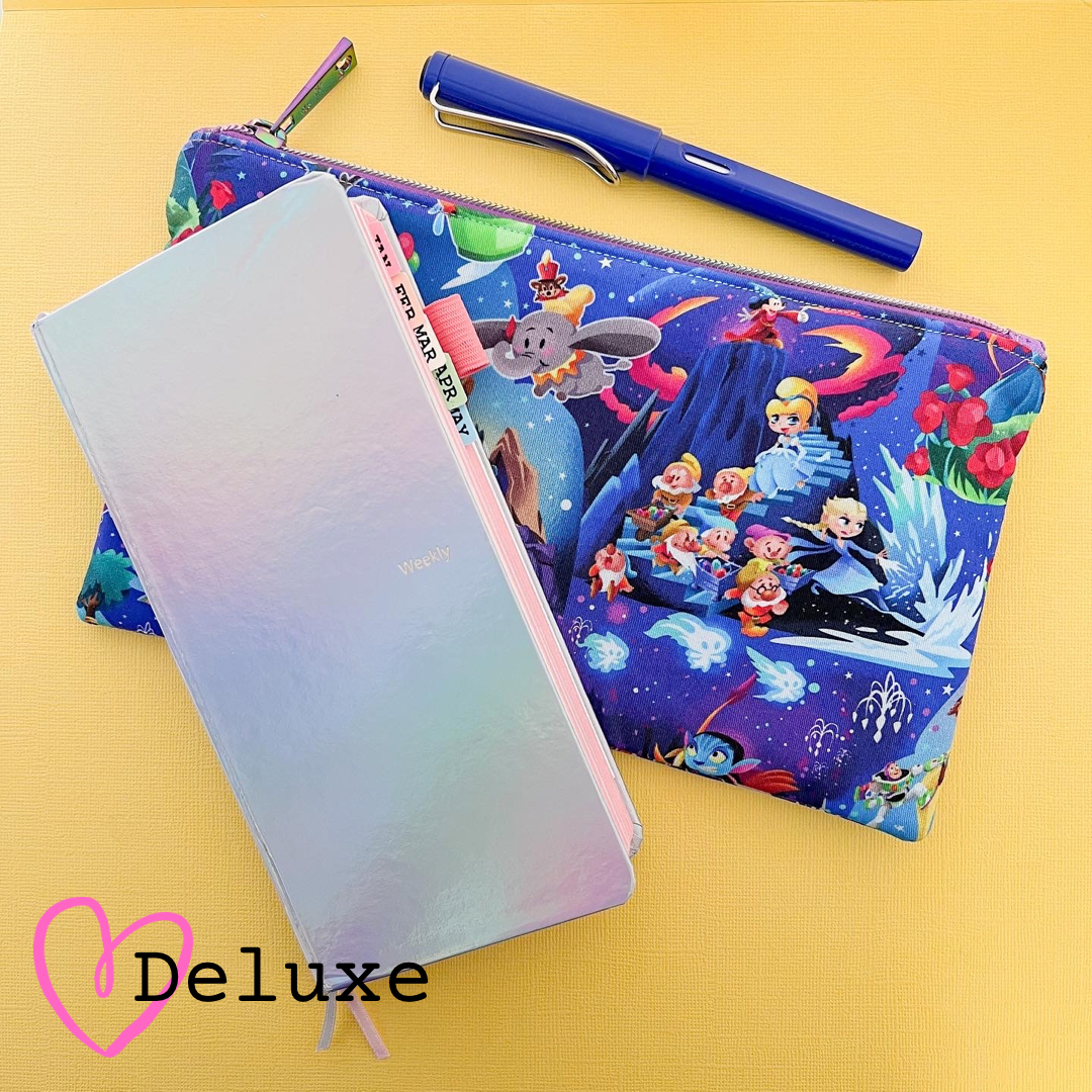 Deluxe Disney Mash Up Zipper Pouch