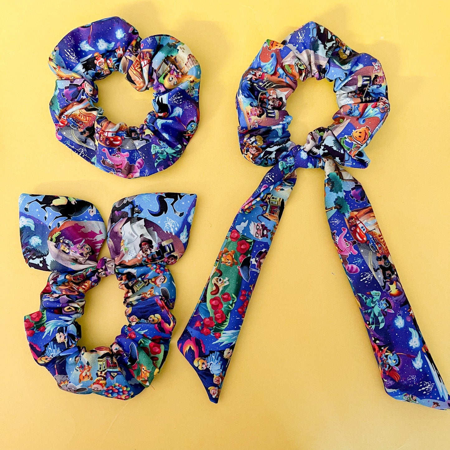 Disney Mash Up Scrunchies