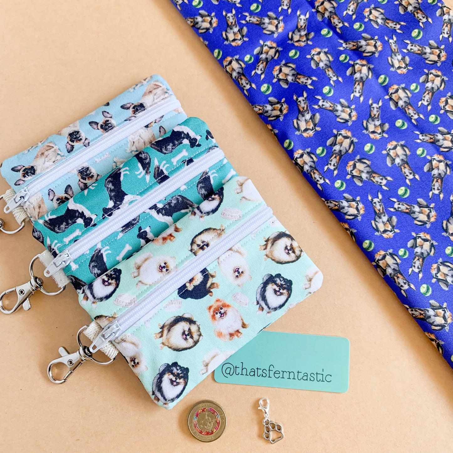 Dog Breed Mini Pouches