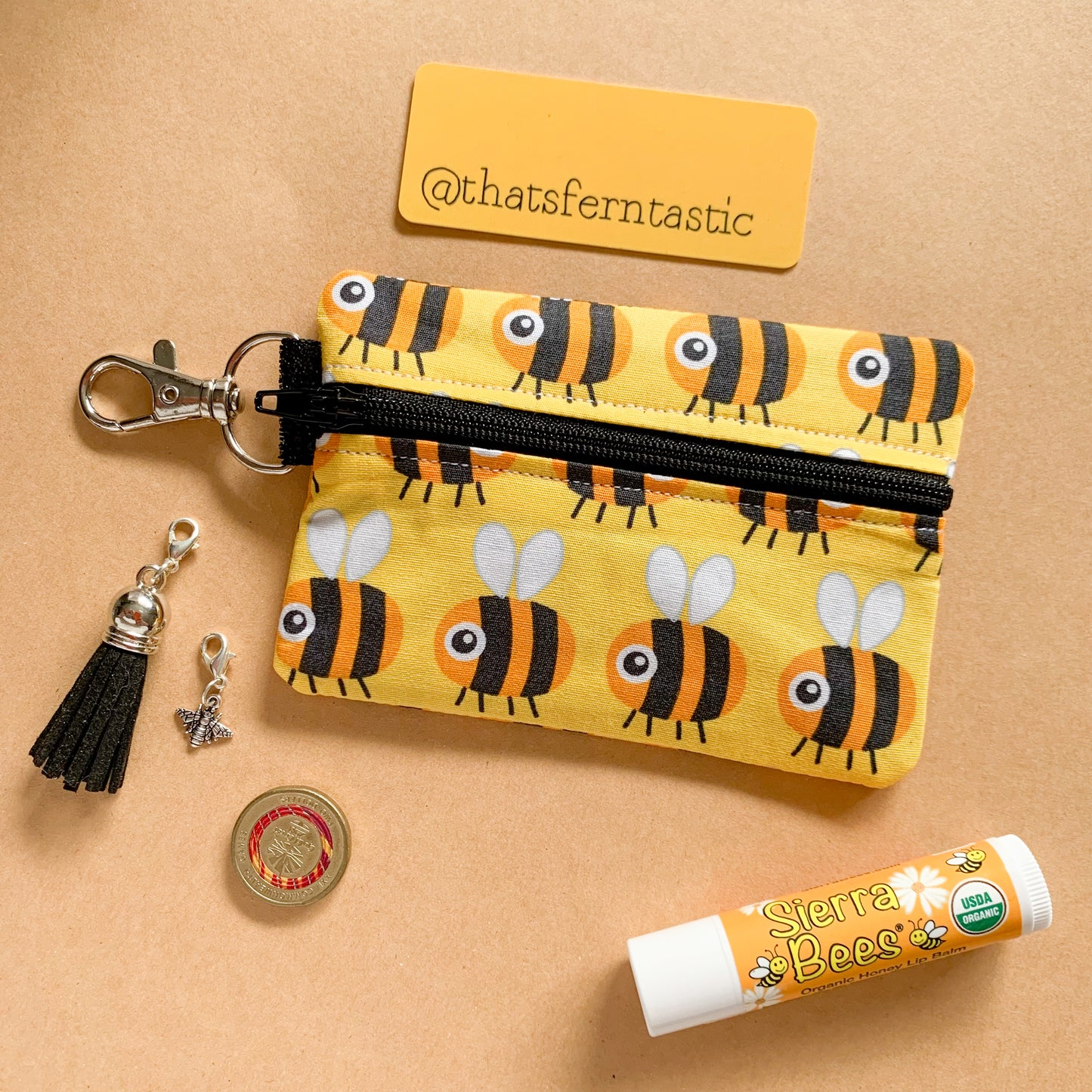 Bumble Bees Mini Pouch