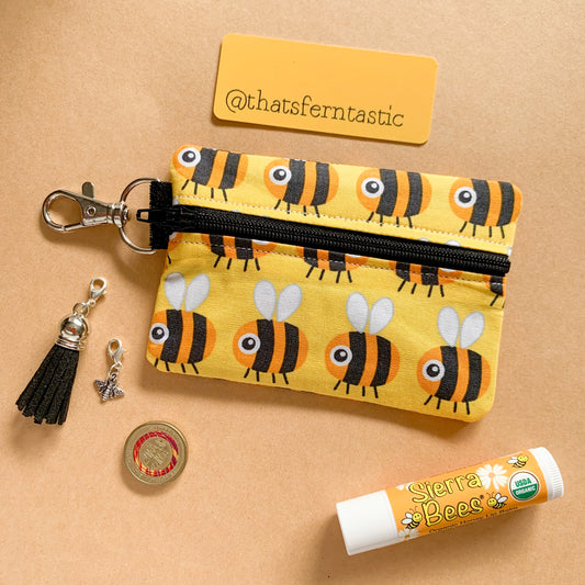 Bumble Bees Mini Pouch