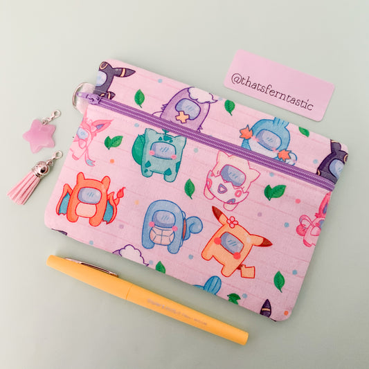 Pokémon Among Us Flat Lay Pouch