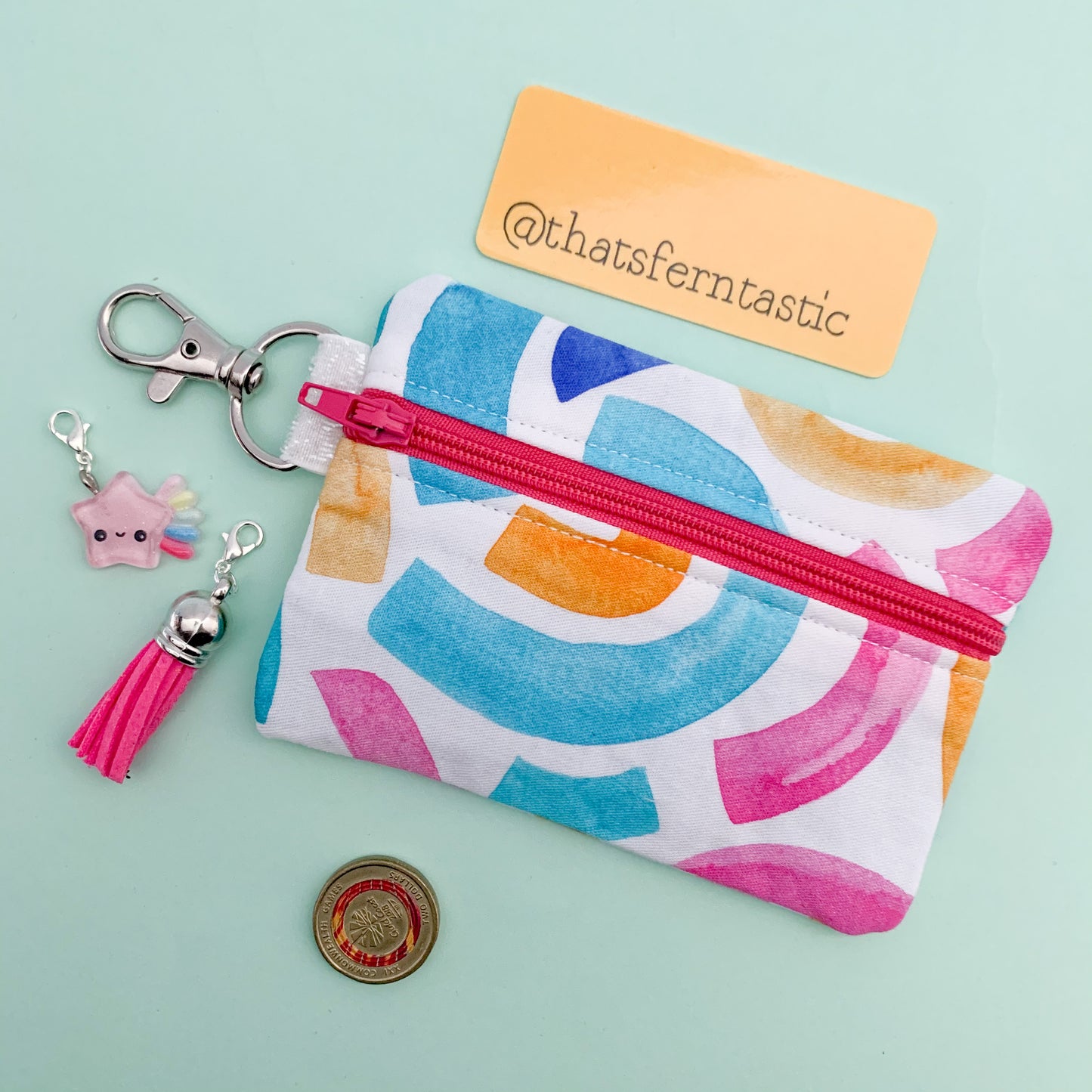 Rainbow Arches Mini Pouch