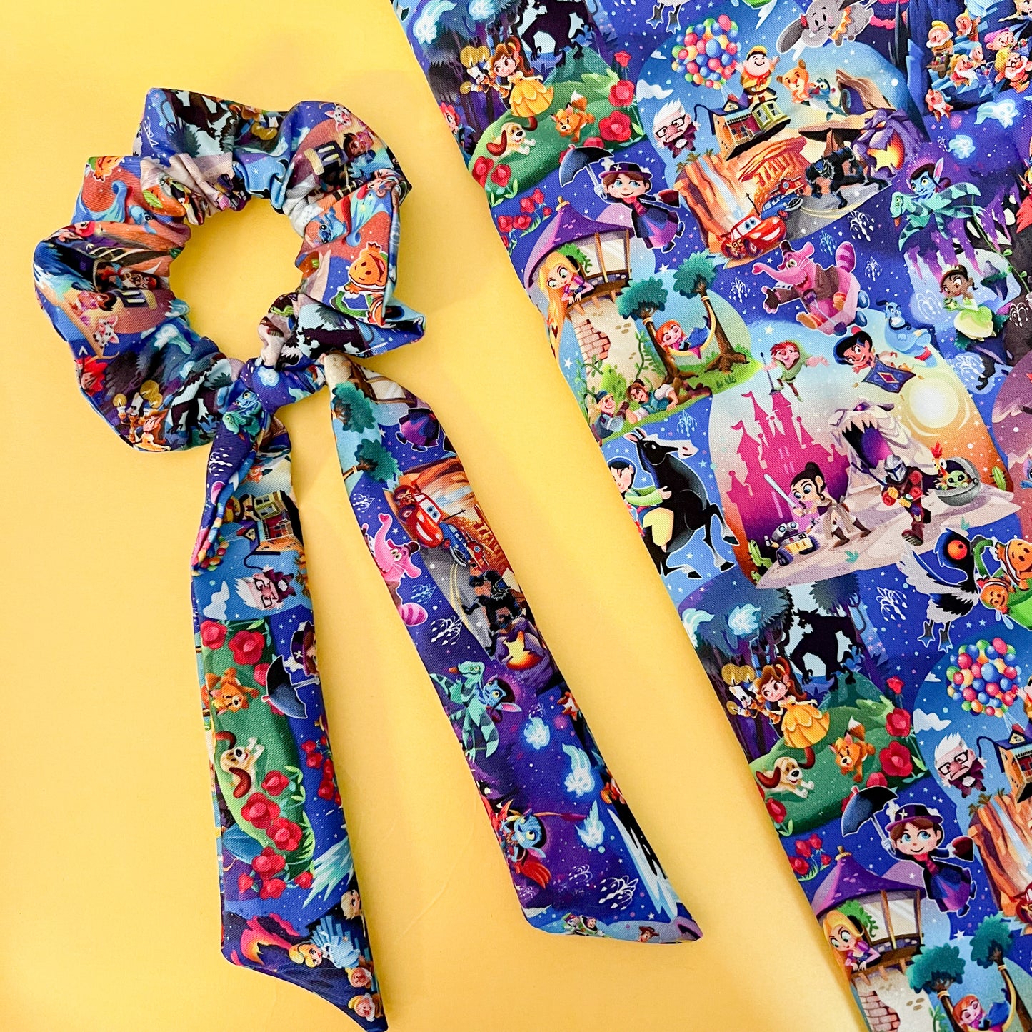 Disney Mash Up Scrunchies