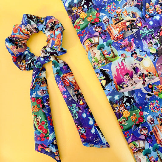 Disney Mash Up Scrunchies