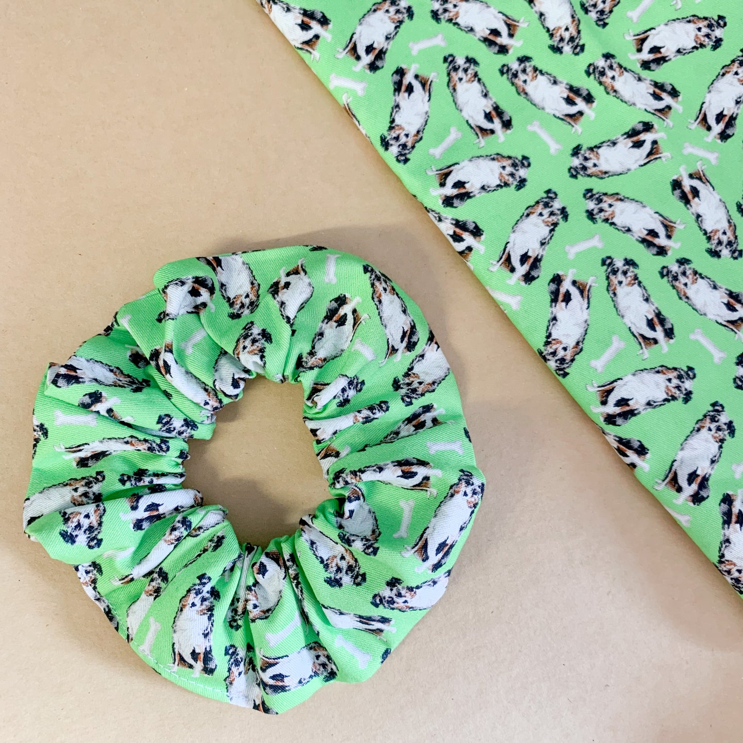 Dog Breeds Scrunchies