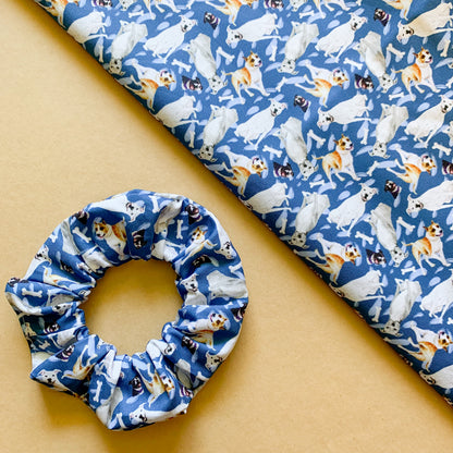 Dog Breeds Scrunchies