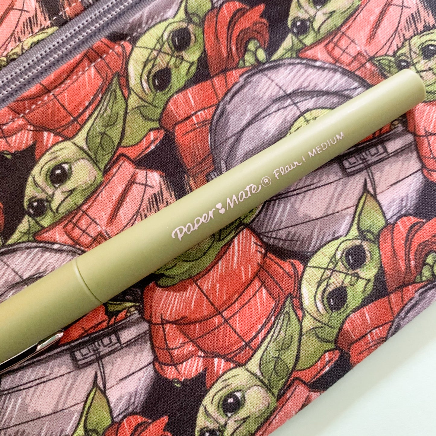 Grogu Baby Yoda Flat Lay Pouch