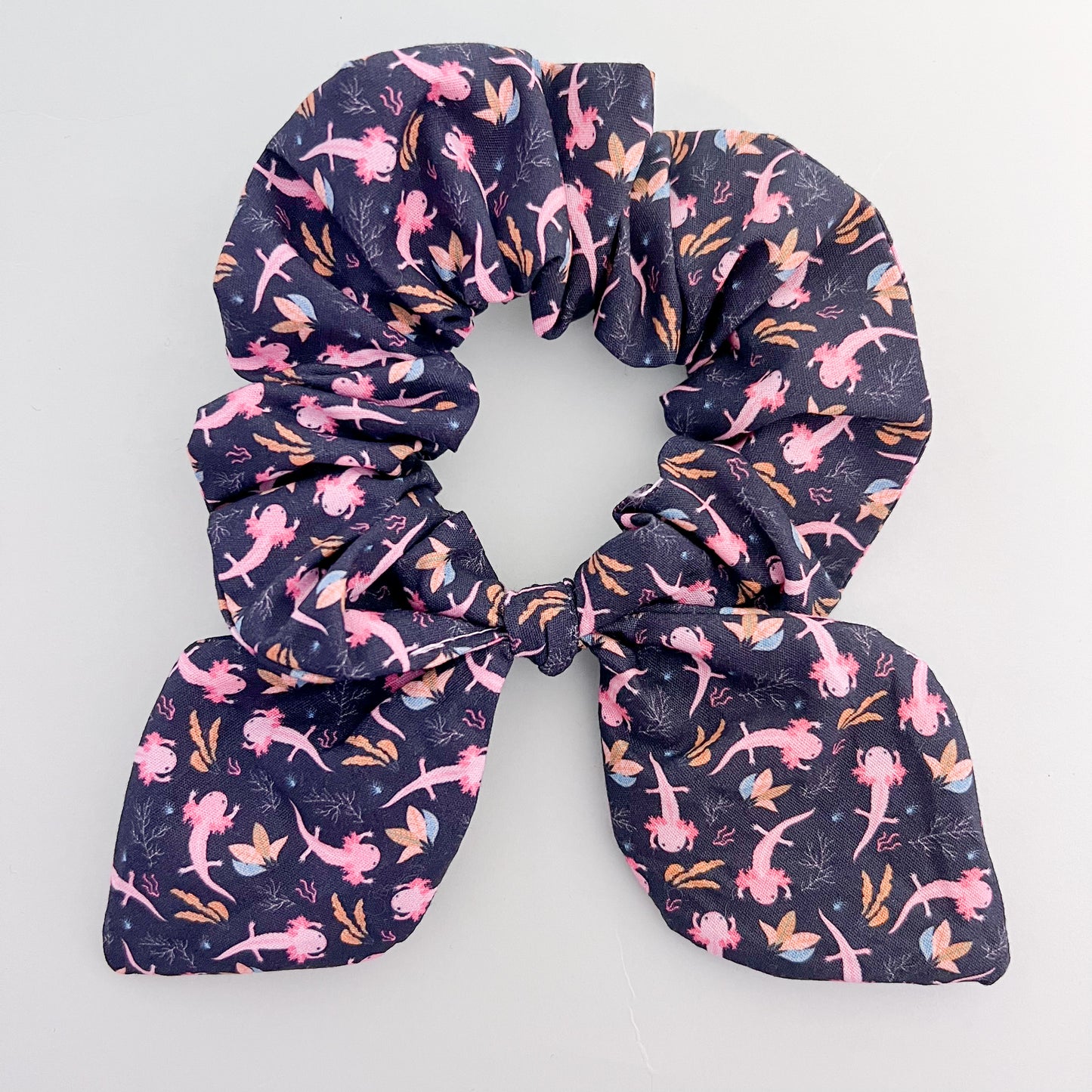 Axolotl Scrunchies