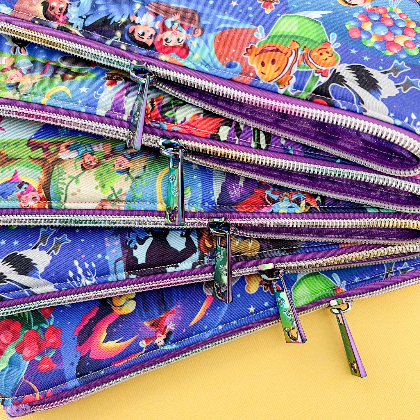 Deluxe Disney Mash Up Zipper Pouch